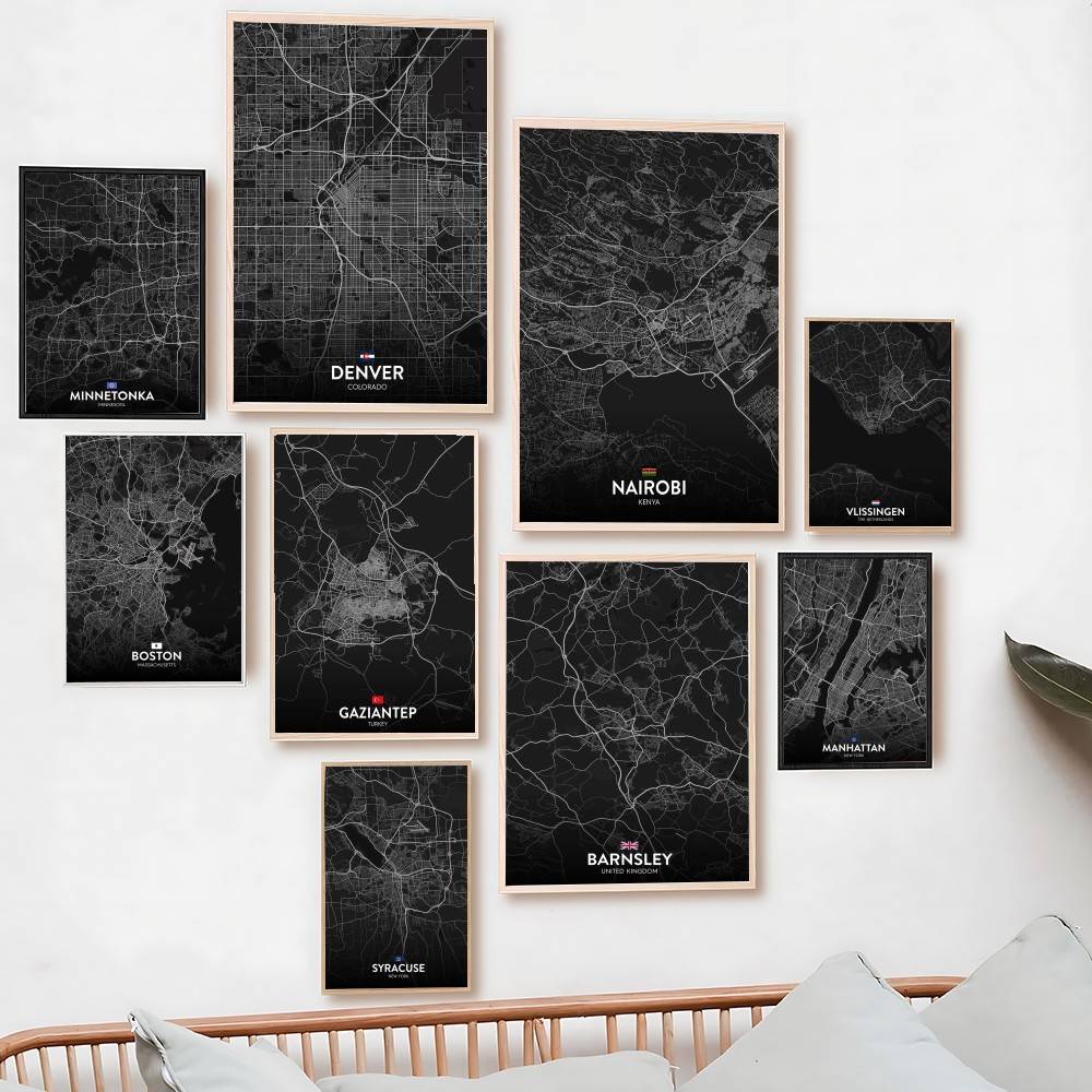 Home Decor New York - Paris Londra New York ÖZEL Şehir