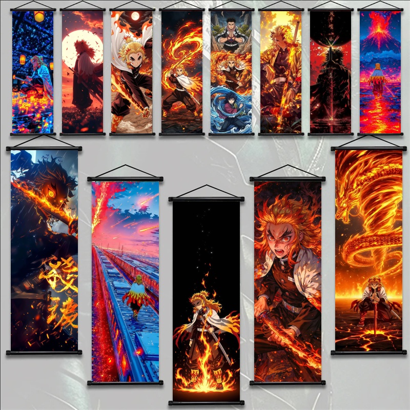 Home Decor Nepal - Demon Slayer Kyojuro Rengoku HD Baskılı