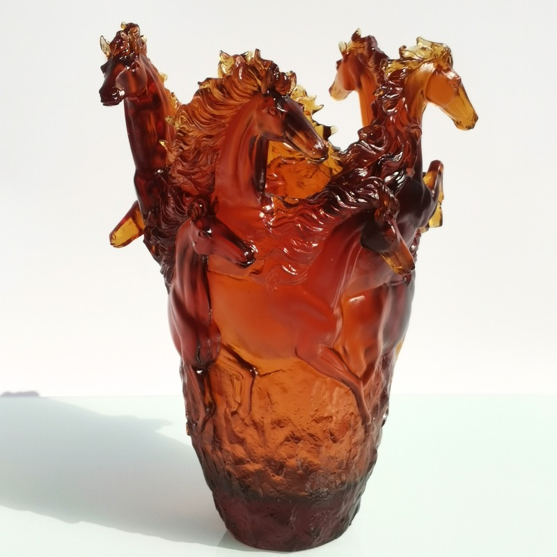 Glass Vase Nordic - El yapımı İskandinav Avrupa Lüks Yemek