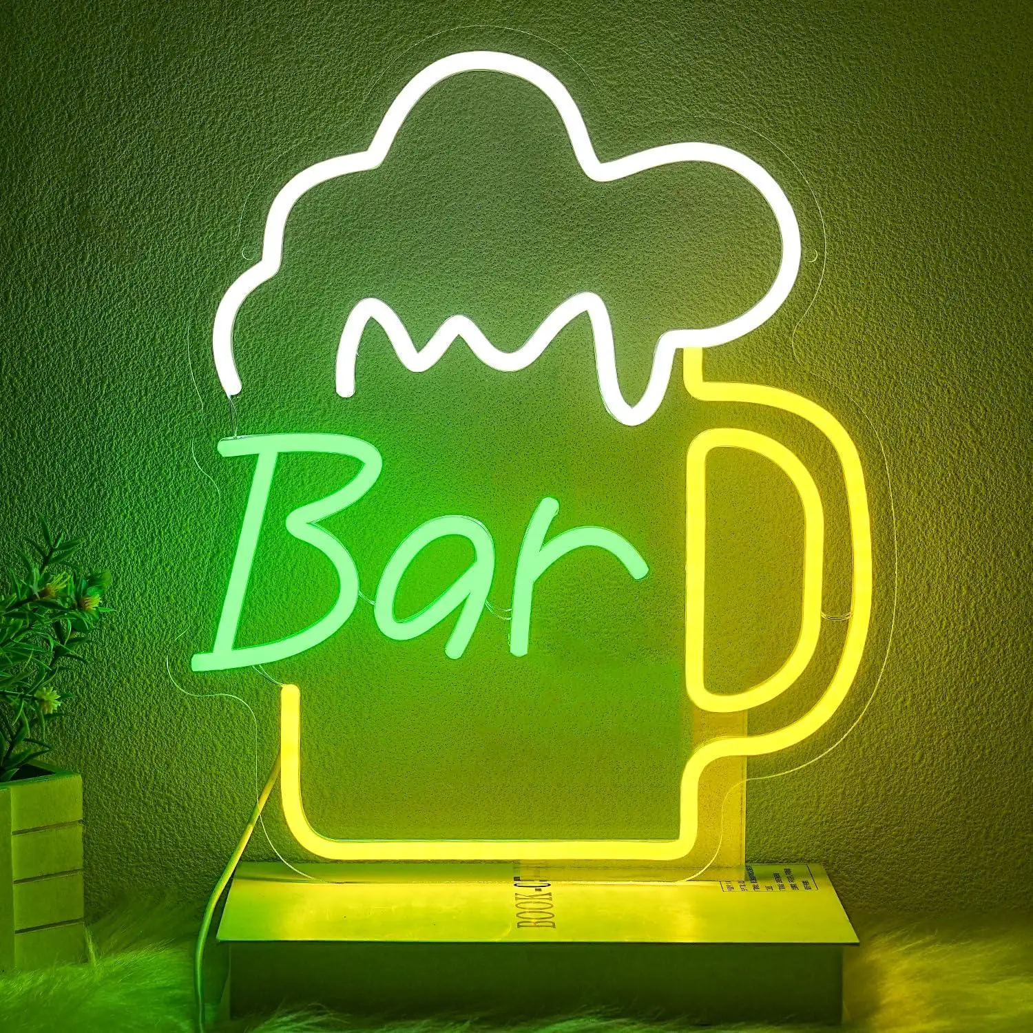 Home Decor Light - Bira Barı Neon Tabela USB Kısılabilir