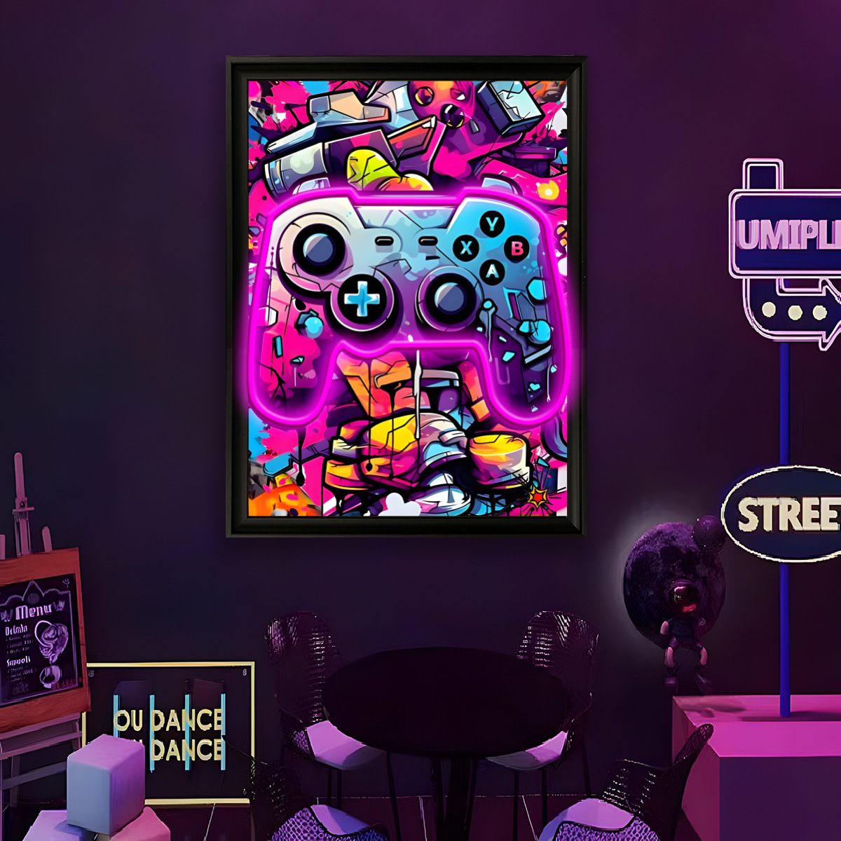 USB ile çalışan LED Neon ışık  - Home Decor Light incelemesi ve fiyatı