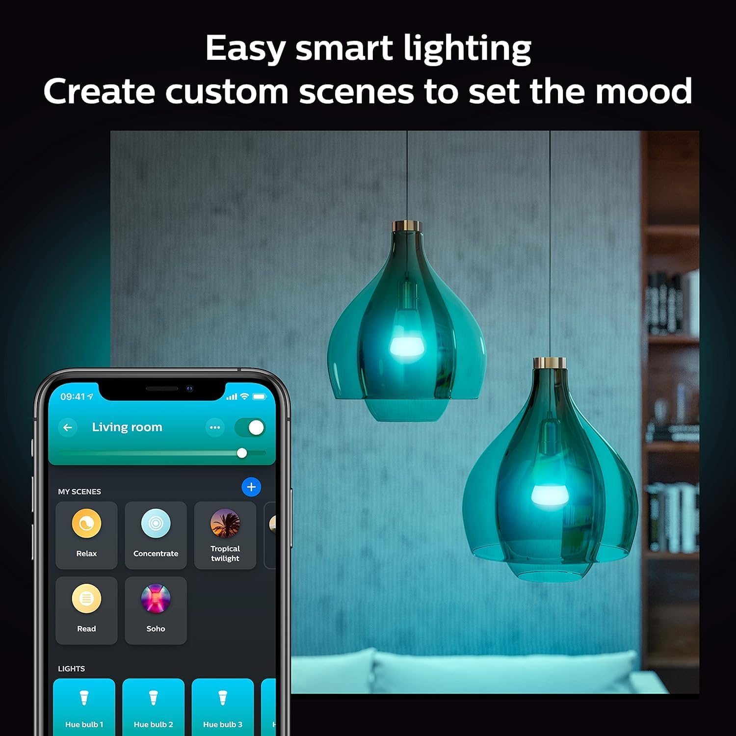 Philips Hue Akıllı Işık Başlan - Philips Bulb Hue incelemesi ve fiyatı