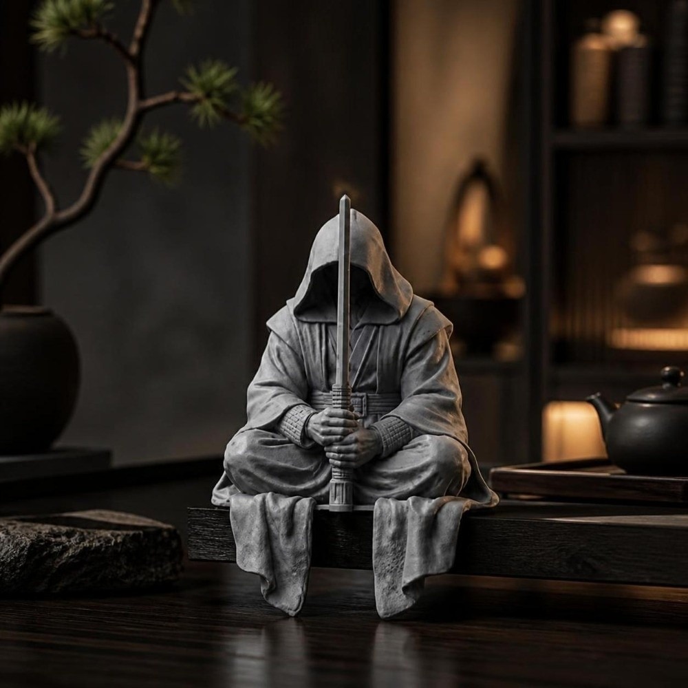 Komik Oturma Pozunda Ninja Süs - Home Decor Zen Style incelemesi ve fiyatı