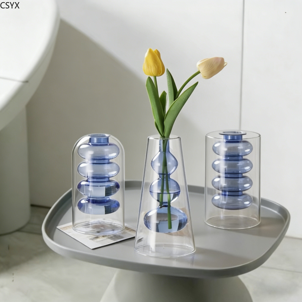 Yaratıcı İskandinav Renkli Çif - Glass Vase Nordic incelemesi ve fiyatı