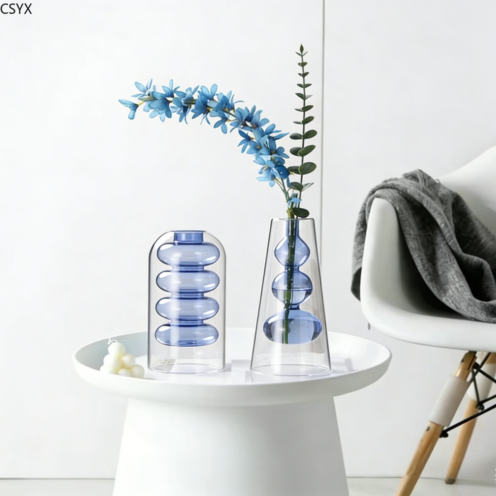 Yaratıcı İskandinav Renkli Çif - Glass Vase Nordic incelemesi ve fiyatı