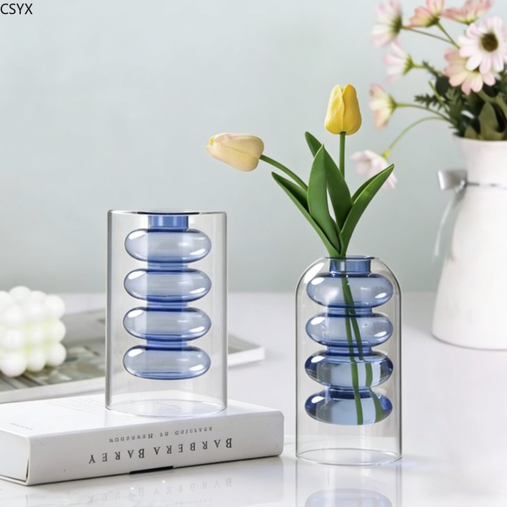 Yaratıcı İskandinav Renkli Çif - Glass Vase Nordic incelemesi ve fiyatı