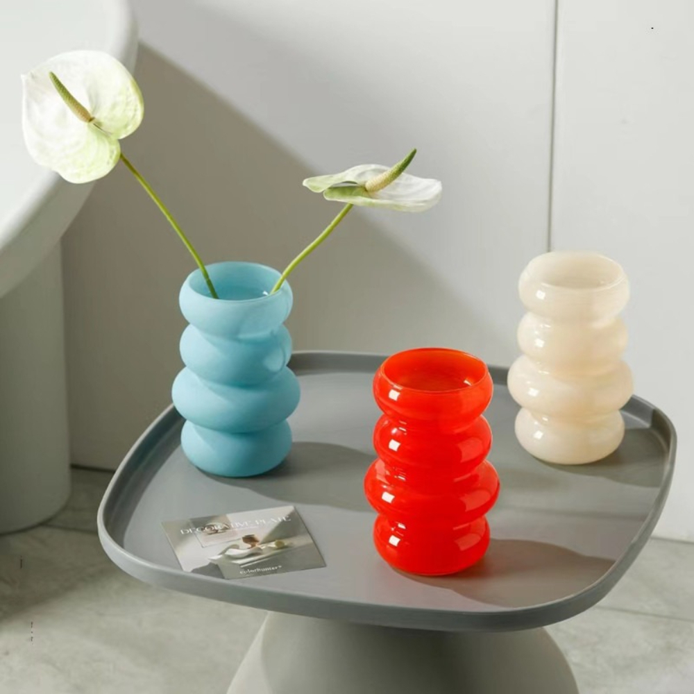 Minimalist Cam Vazo Işık Lüks  - Glass Vase Nordic incelemesi ve fiyatı