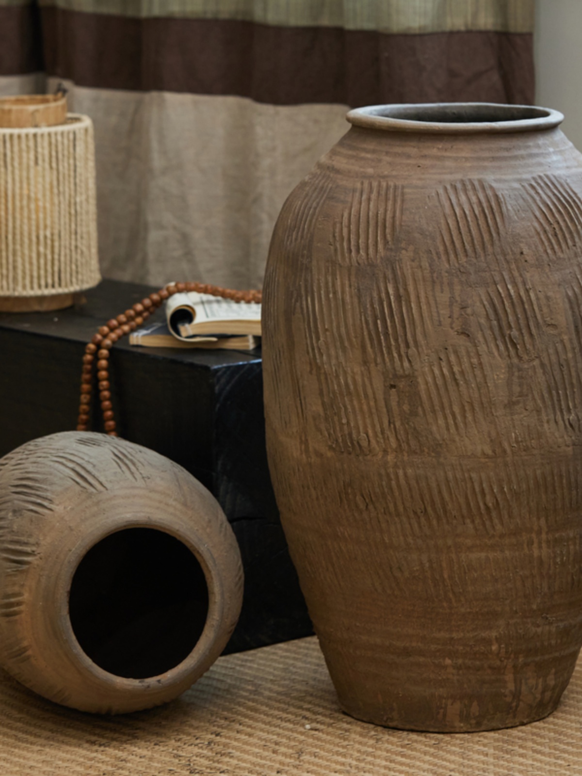 Retro Vintage Büyük Terakota Ç - Home Decor Zen Style incelemesi ve fiyatı