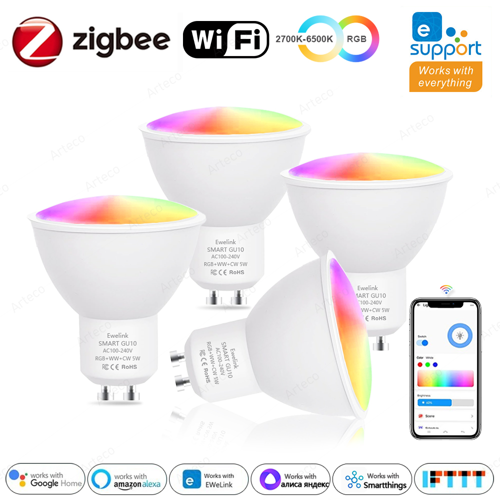 Ewelink GU10 Zigbee LED Ampull - Philips Bulb Hue incelemesi ve fiyatı