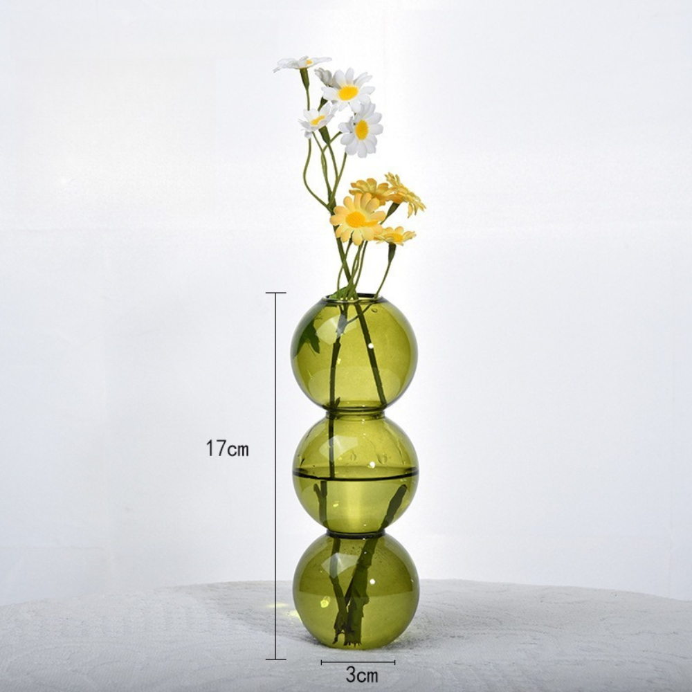 Basit Tarz Renkli Cam Vazo Şef - Glass Vase Nordic incelemesi ve fiyatı