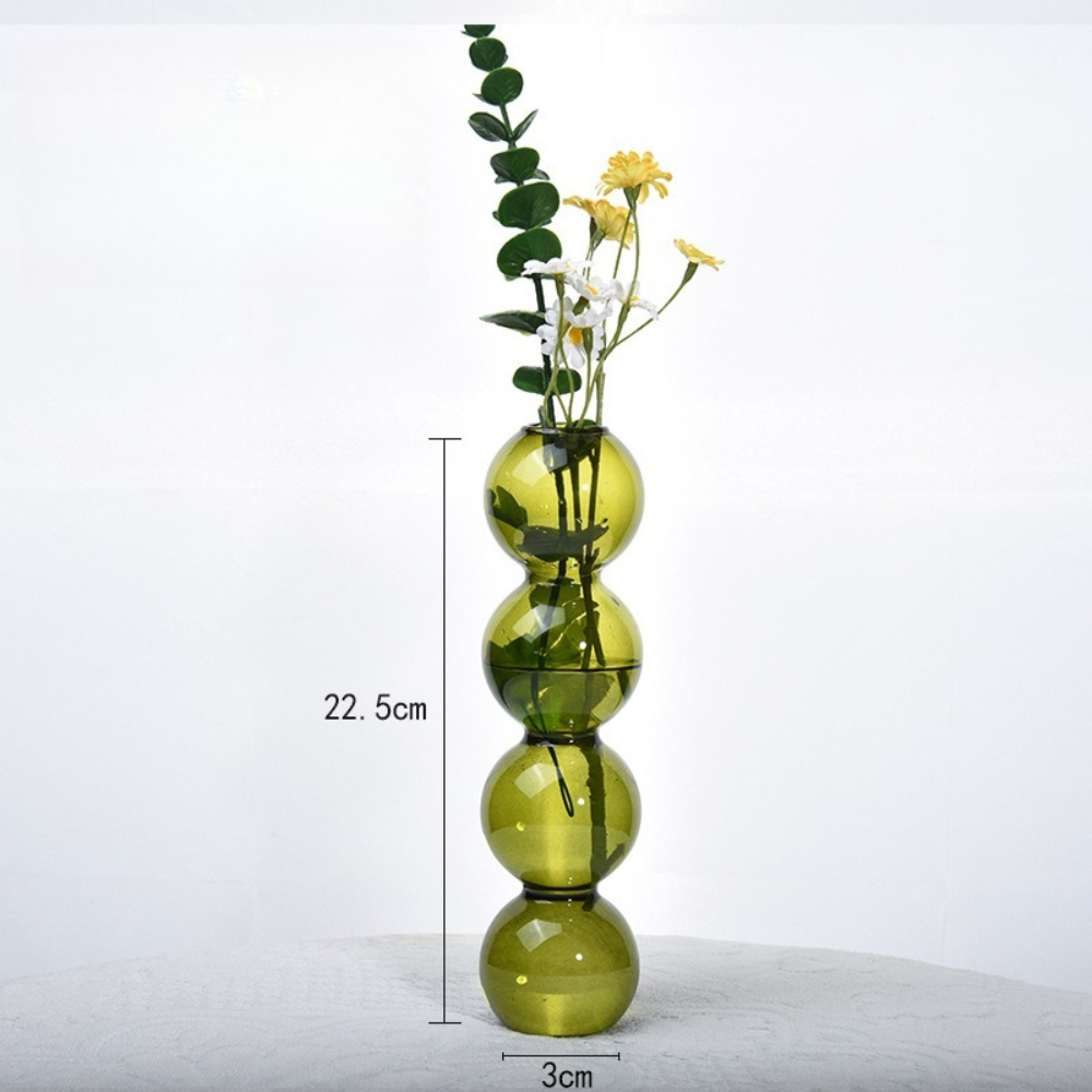 Basit Tarz Renkli Cam Vazo Şef - Glass Vase Nordic incelemesi ve fiyatı