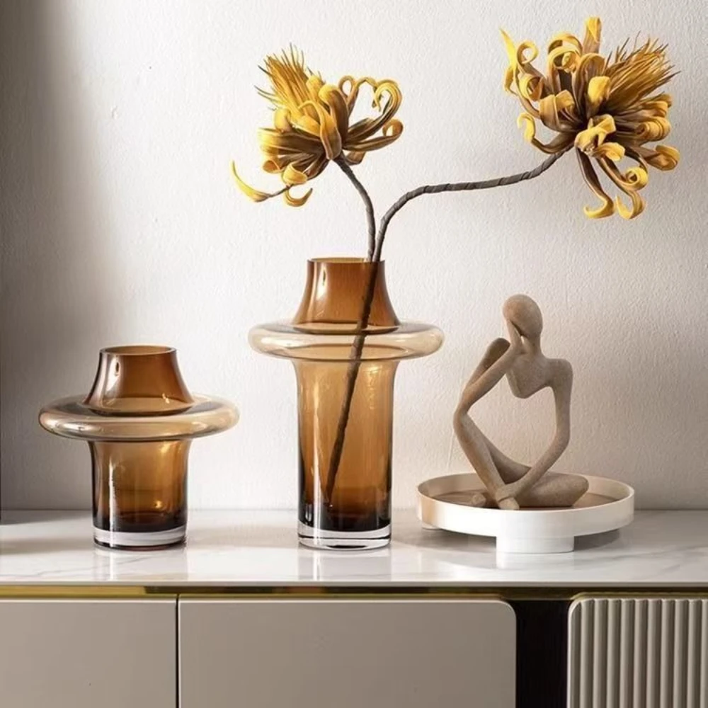 Modern Basit Cam Çiçek Vazo İs - Glass Vase Nordic incelemesi ve fiyatı