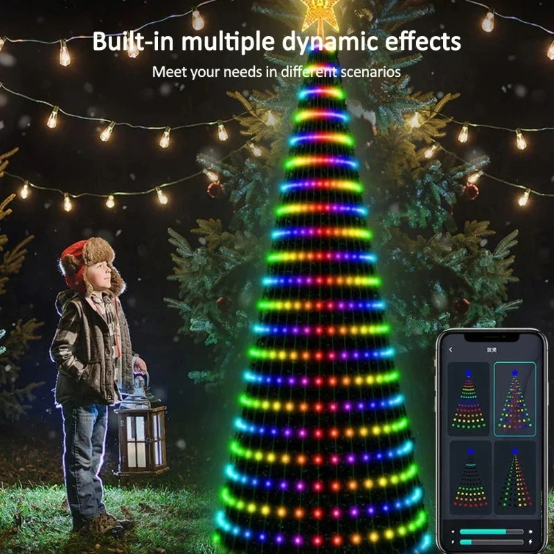 Noel Yıldızı Ağaç Işıkları RGB - Home Decor Light incelemesi ve fiyatı