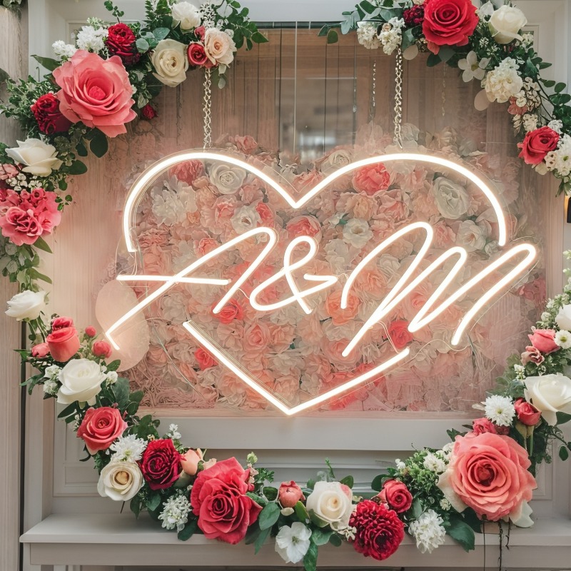 Özel Harfleri Kalp LED Neon Bu - Home Decor Nepal incelemesi ve fiyatı