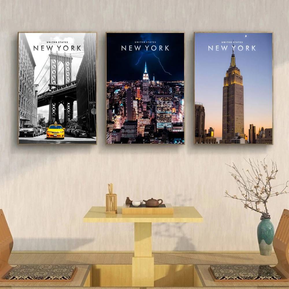 New York Şehir Manzarası Kağıt - Home Decor New York incelemesi ve fiyatı