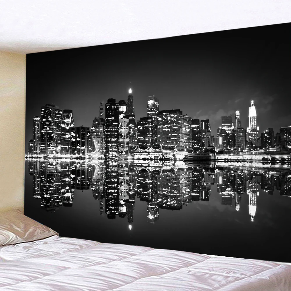 New York City Gece Manzarası G - Home Decor New York incelemesi ve fiyatı