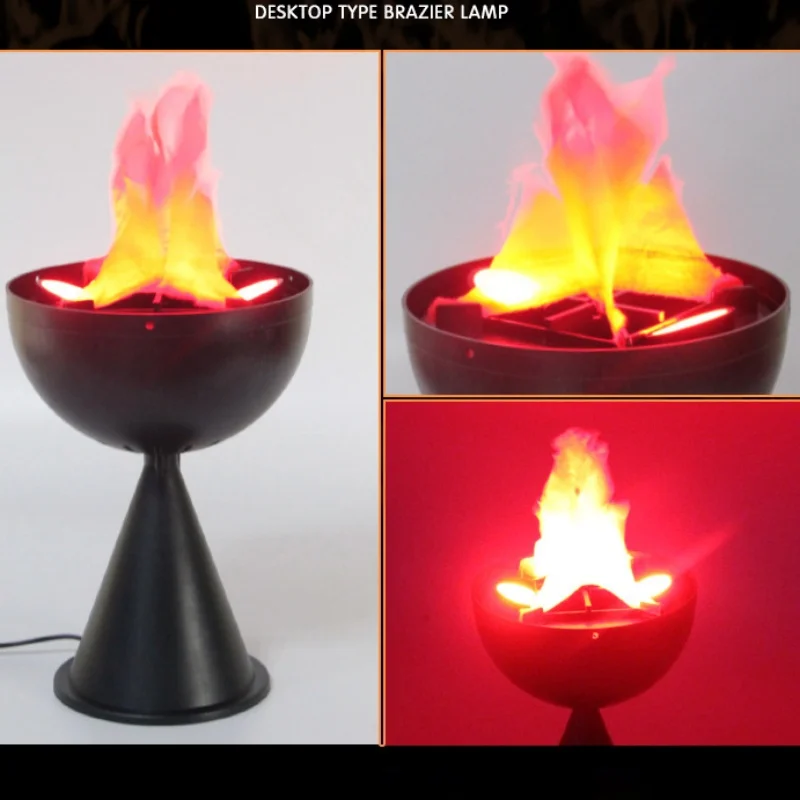 3D Sahte Alev Lambası Simülasy - Home Decor Nepal incelemesi ve fiyatı