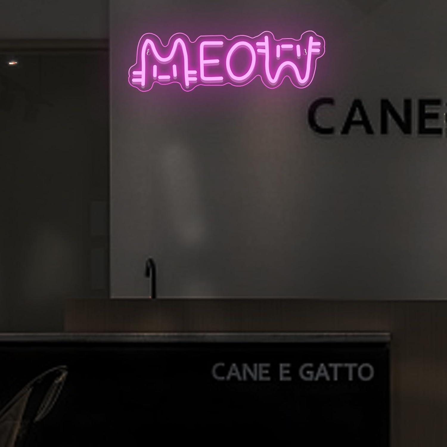 Miyav Neon Tabela Kedi USB Güç - Home Decor Light incelemesi ve fiyatı