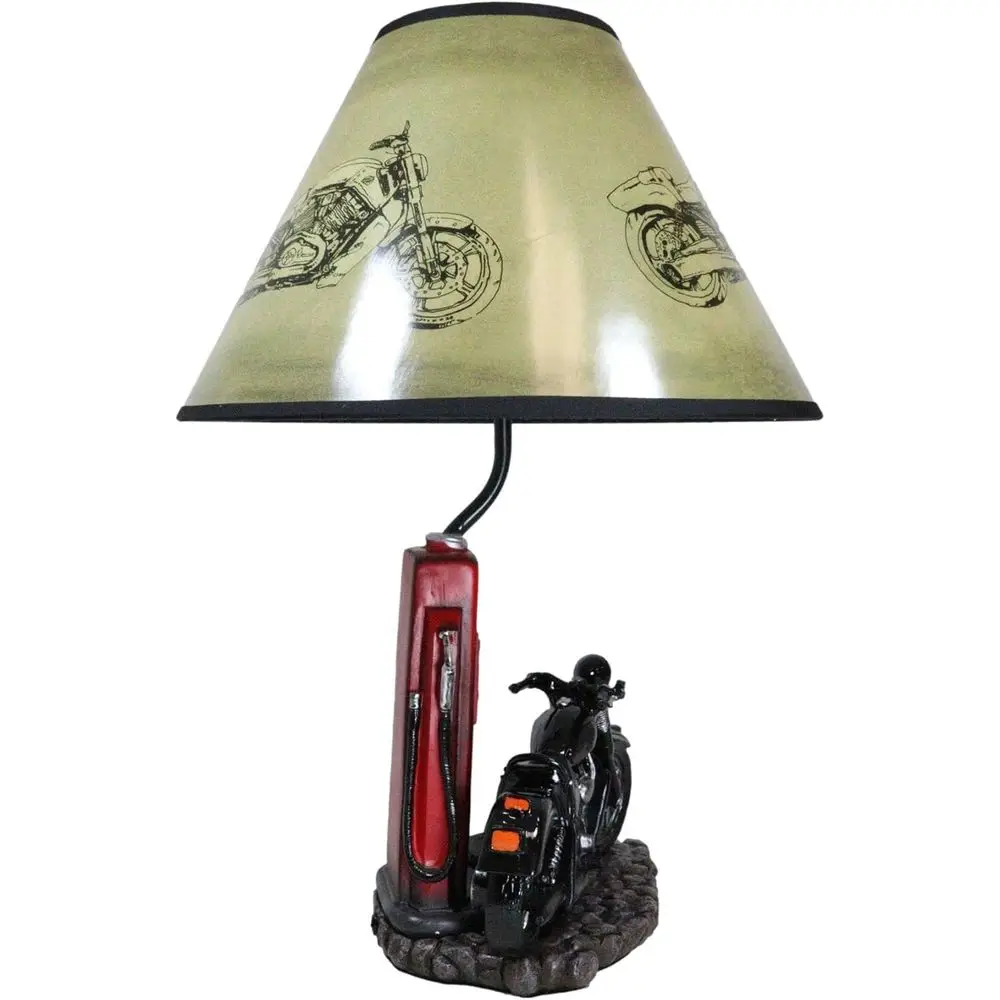 Vintage Retro Siyah Motosiklet - Home Decor Light incelemesi ve fiyatı
