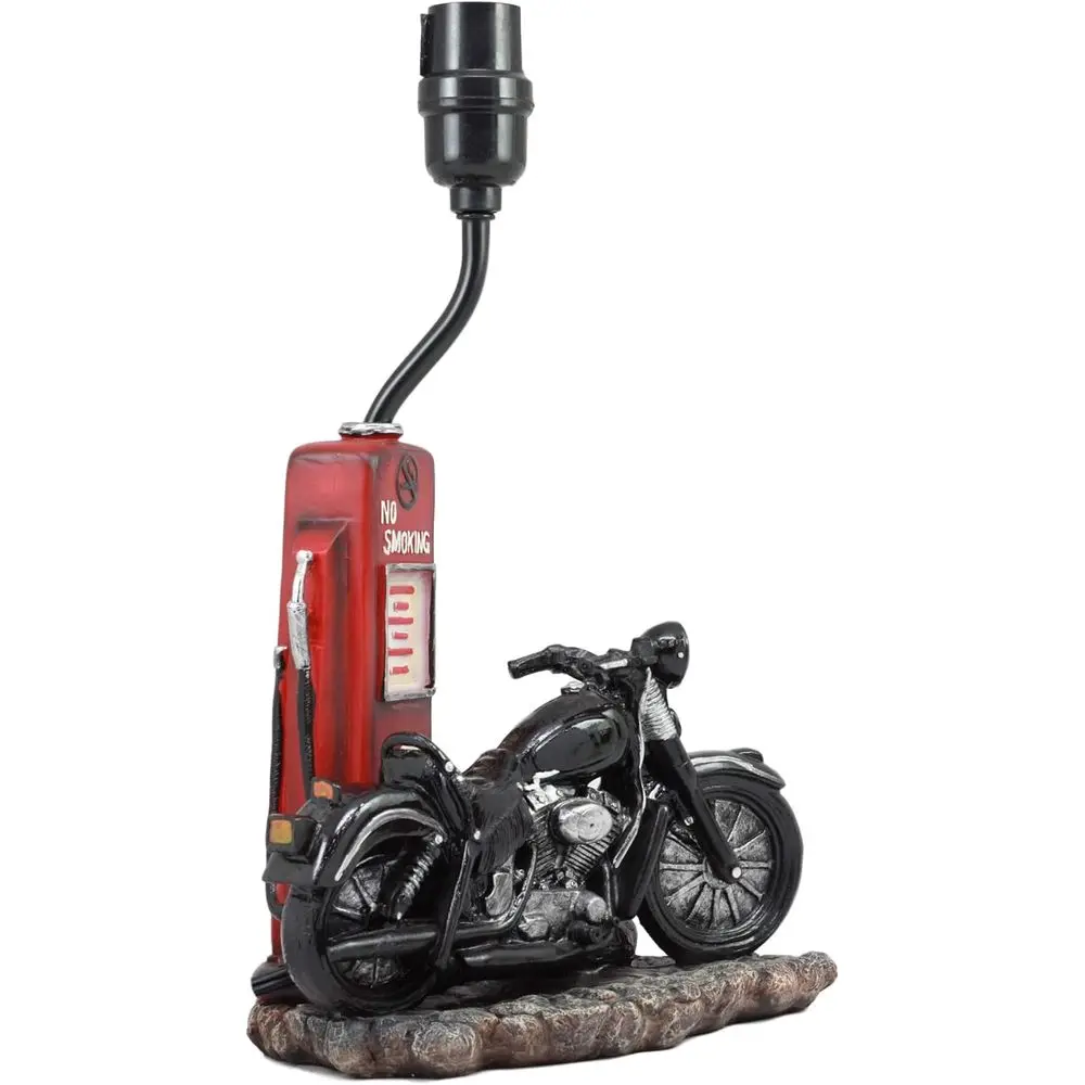 Vintage Retro Siyah Motosiklet - Home Decor Light incelemesi ve fiyatı
