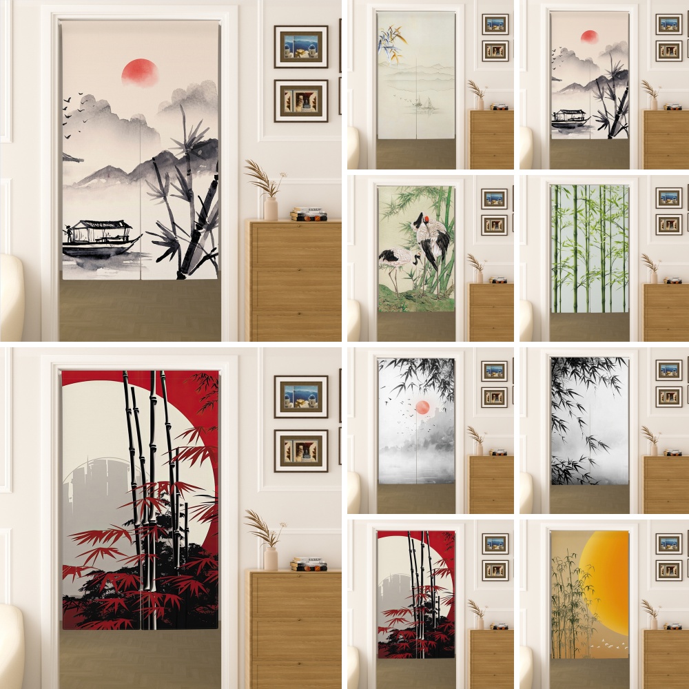 Japon Mürekkep Boyası Noren Pe - Home Decor Zen Style incelemesi ve fiyatı