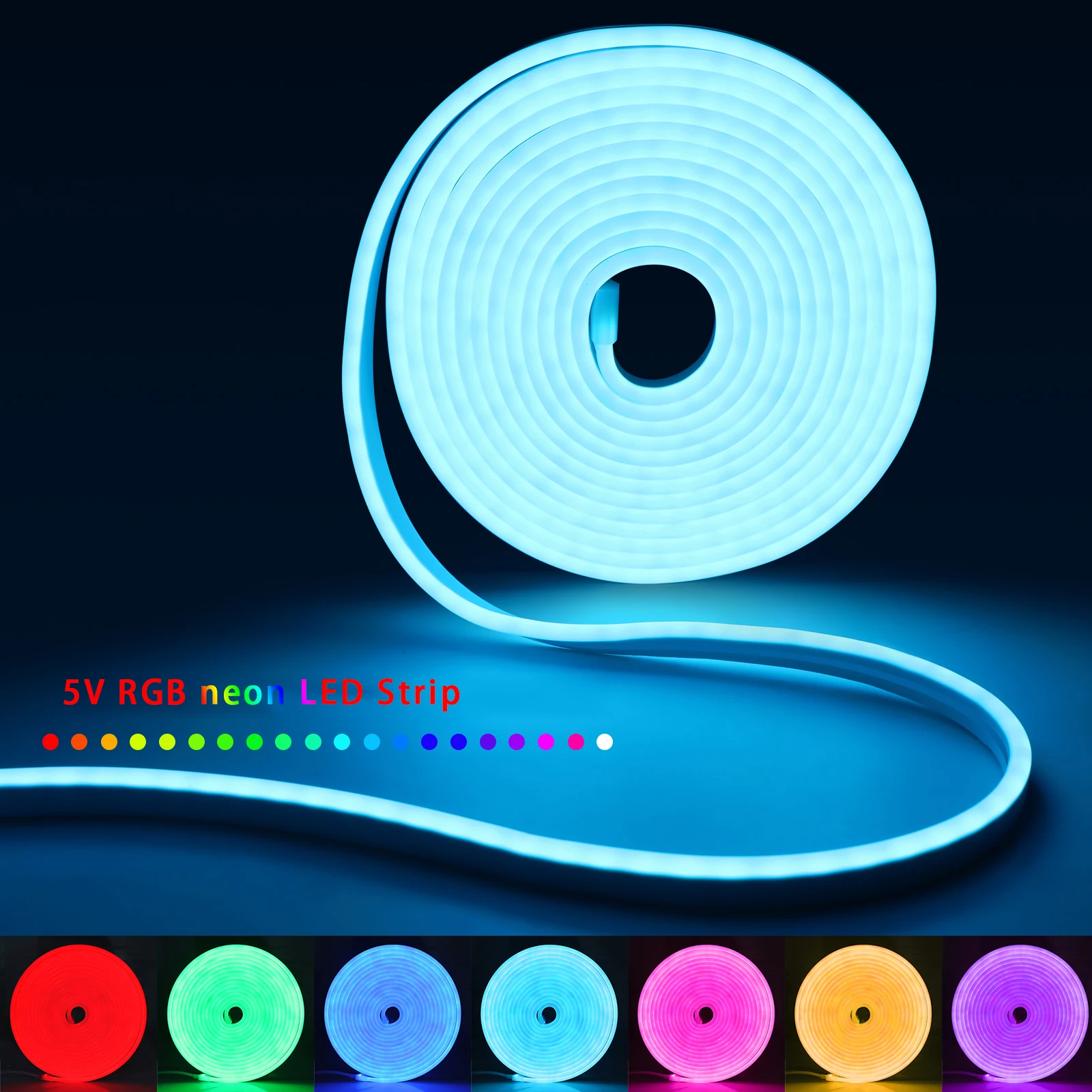 1-5m RGB LED Neon Şerit Işık 5 - Home Decor Light incelemesi ve fiyatı