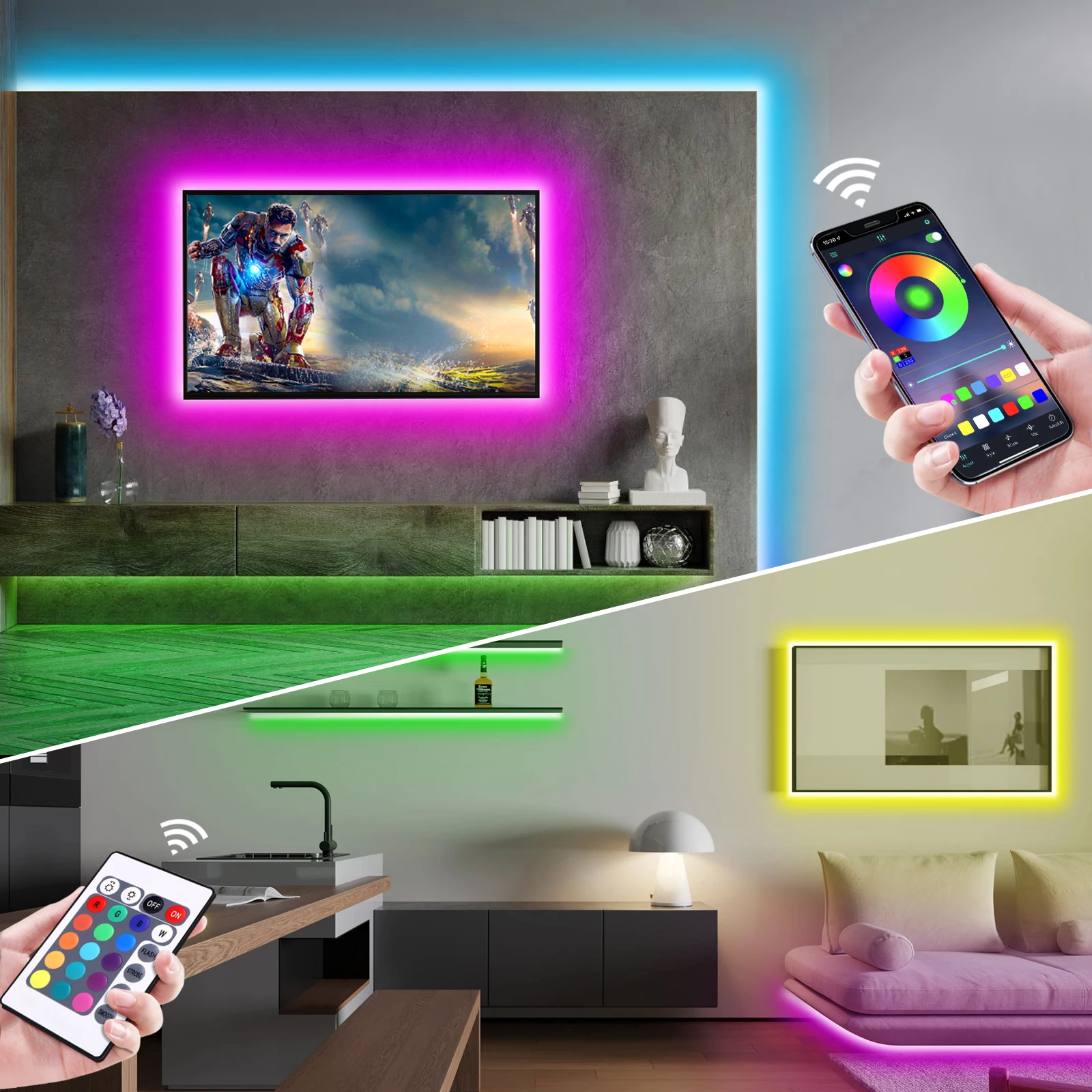 1-5m RGB LED Neon Şerit Işık 5 - Home Decor Light incelemesi ve fiyatı
