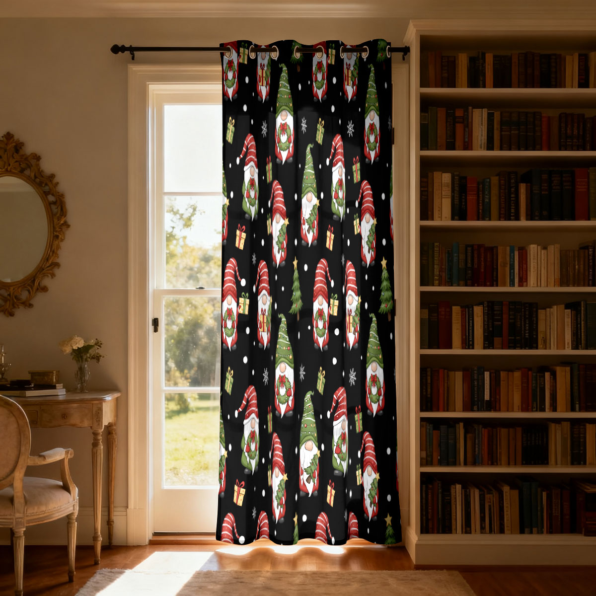 Noel Cüce Noel Ağacı Hediye Ba - Home Decor Curtain incelemesi ve fiyatı